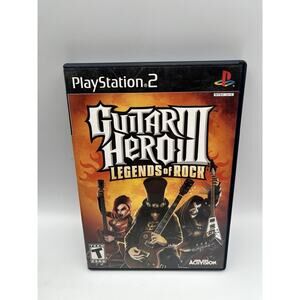 Guitar Hero lll 3: Legends of Rock (Playstation 2, PS2) Tested